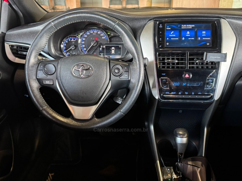 YARIS 1.5 XS 16V FLEX 4P AUTOMÁTICO - 2019 - DOIS IRMãOS