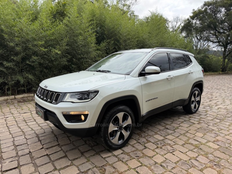compass 2.0 16v diesel longitude 4x4 automatico 2017 nova prata