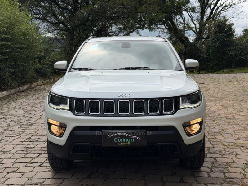 COMPASS 2.0 16V DIESEL LONGITUDE 4X4 AUTOMÁTICO - 2017 - NOVA PRATA