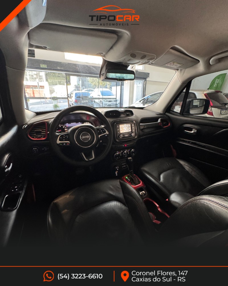 RENEGADE 2.0 16V TURBO DIESEL TRAILHAWK 4P 4X4 AUTOMÁTICO - 2018 - CAXIAS DO SUL