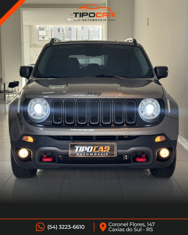 RENEGADE 2.0 16V TURBO DIESEL TRAILHAWK 4P 4X4 AUTOMÁTICO - 2018 - CAXIAS DO SUL