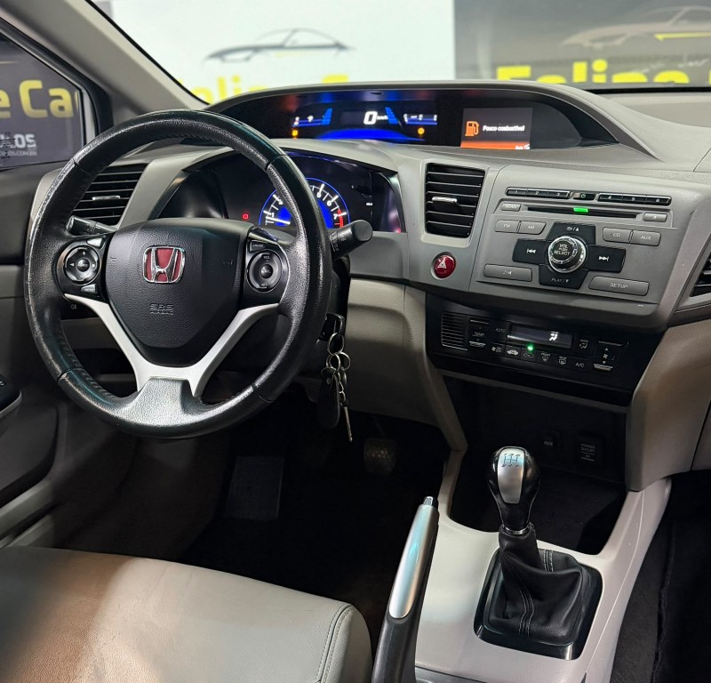 CIVIC 1.8 LXL 16V FLEX 4P MANUAL - 2012 - CAXIAS DO SUL