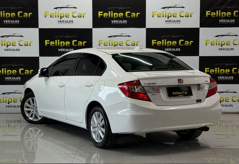 CIVIC 1.8 LXL 16V FLEX 4P MANUAL - 2012 - CAXIAS DO SUL
