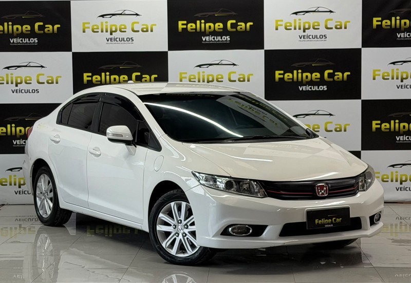 CIVIC 1.8 LXL 16V FLEX 4P MANUAL - 2012 - CAXIAS DO SUL