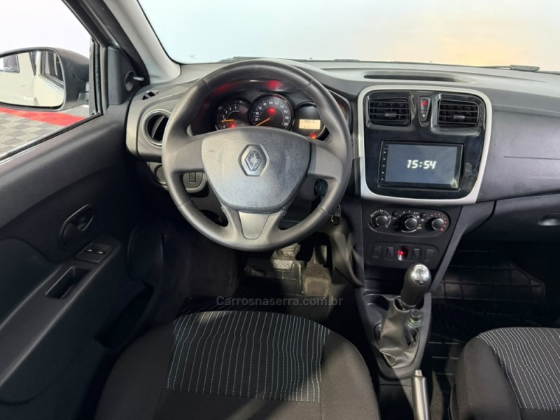 SANDERO 1.0 AUTHENTIQUE 16V FLEX 4P MANUAL - 2019 - VACARIA