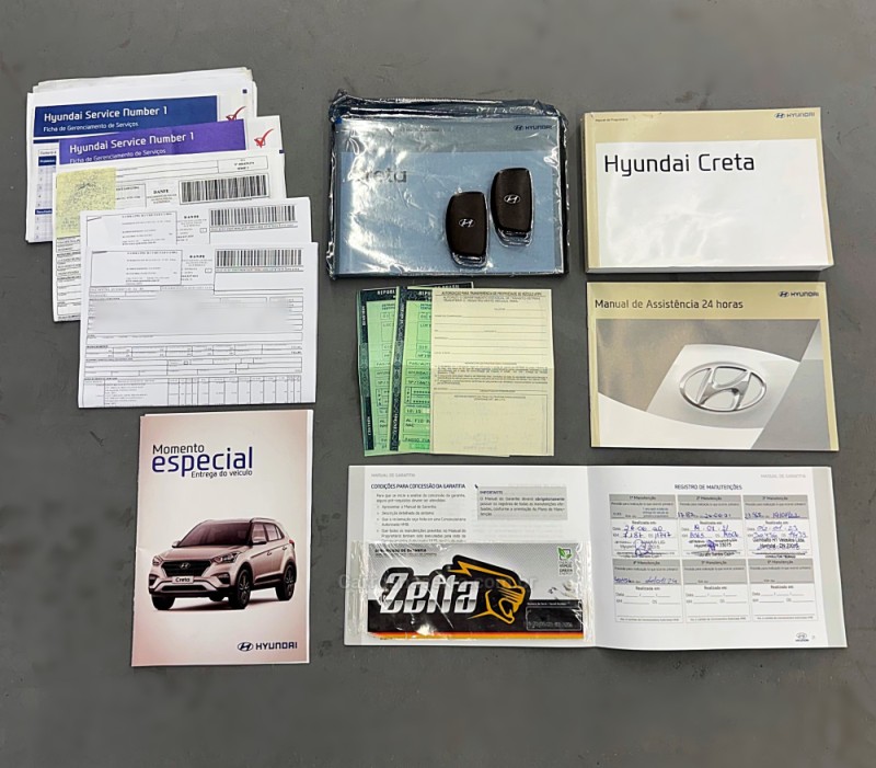 CRETA 2.0 16V FLEX PRESTIGE AUTOMÁTICO - 2019 - PASSO FUNDO