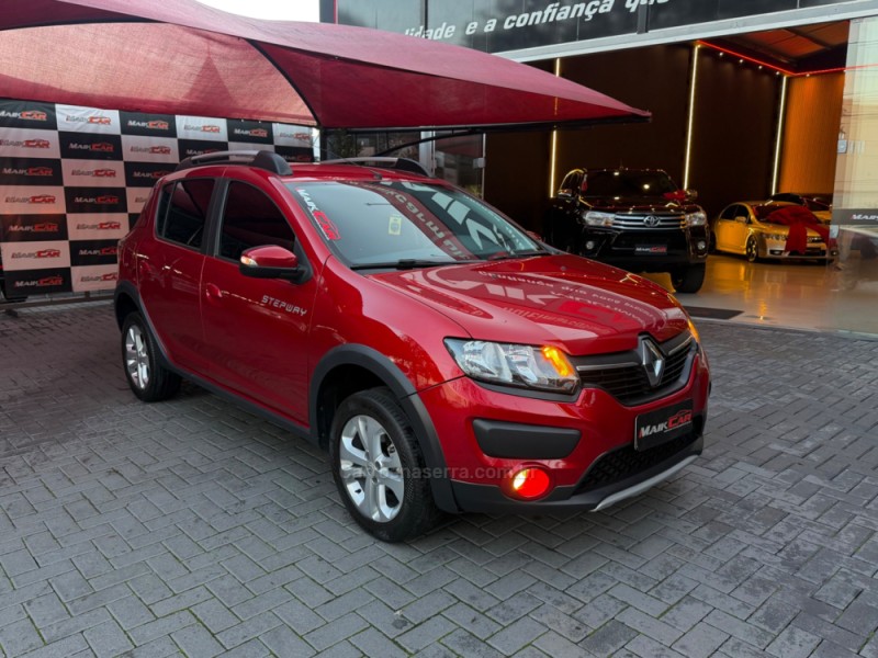 SANDERO 1.6 STEPWAY 8V FLEX 4P MANUAL - 2017 - ESTâNCIA VELHA