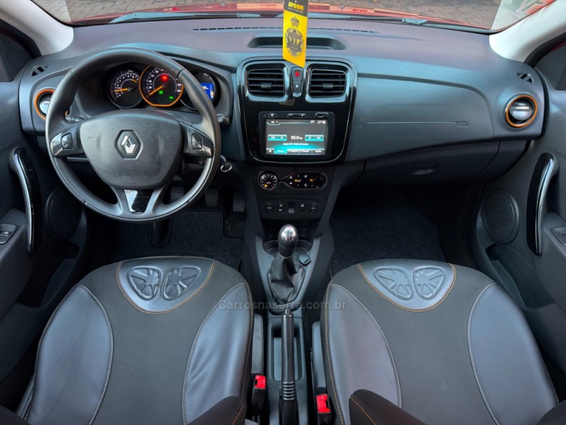 SANDERO 1.6 STEPWAY 8V FLEX 4P MANUAL - 2017 - ESTâNCIA VELHA