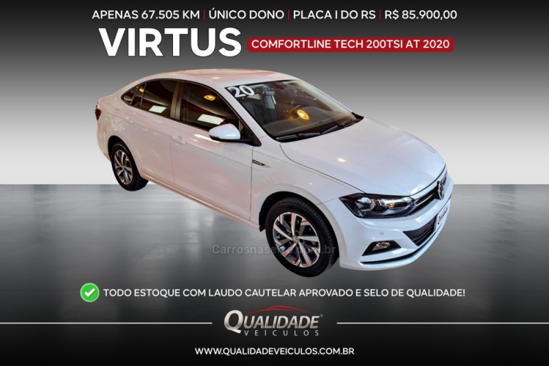 VIRTUS 1.0 200 TSI COMFORTLINE AUTOMÁTICO