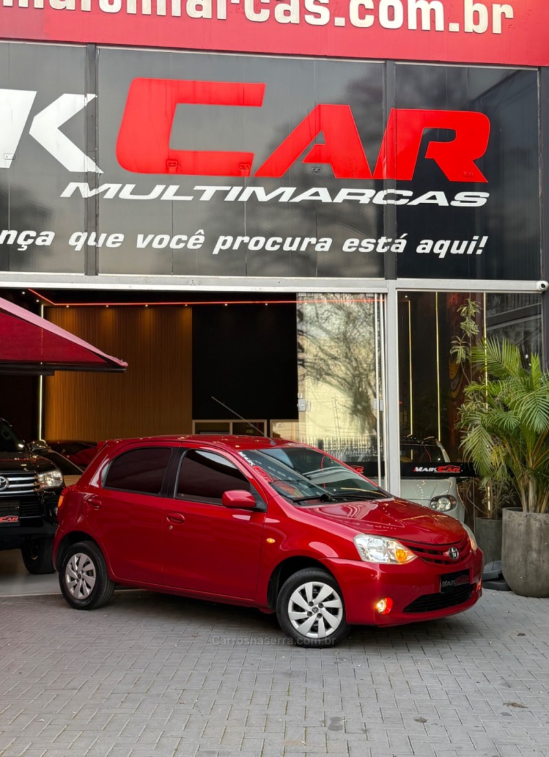 ETIOS 1.3 XS 16V FLEX 4P MANUAL - 2013 - ESTâNCIA VELHA
