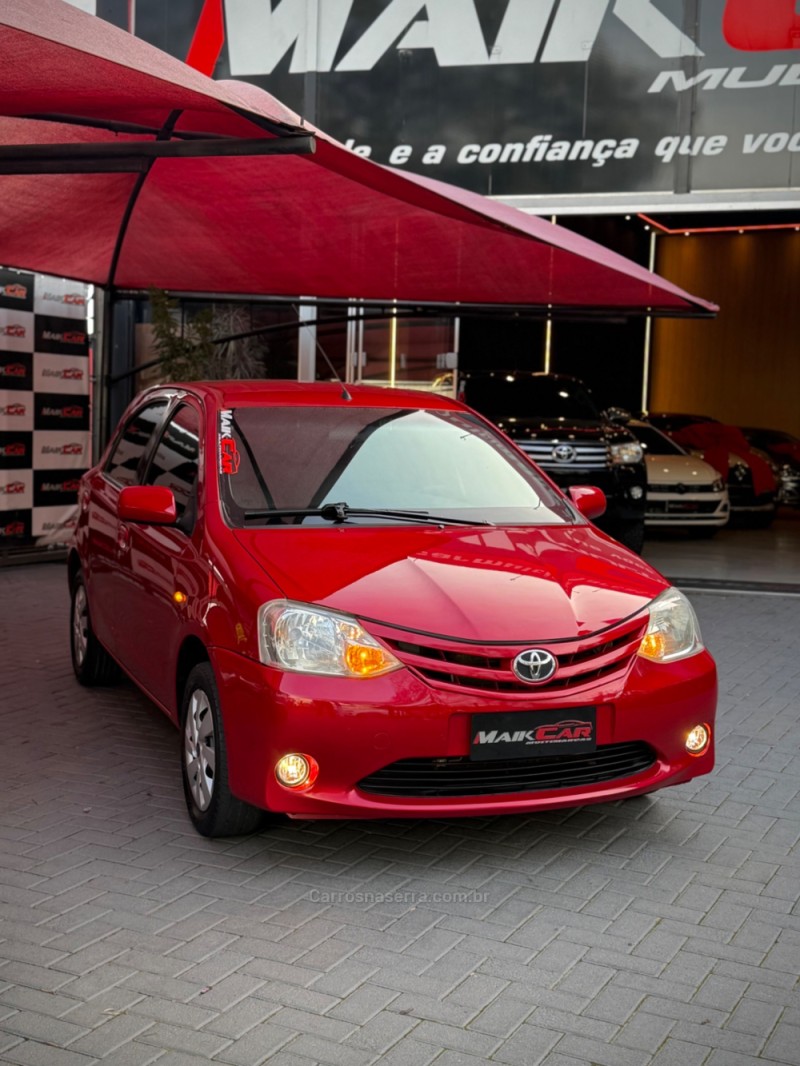ETIOS 1.3 XS 16V FLEX 4P MANUAL - 2013 - ESTâNCIA VELHA