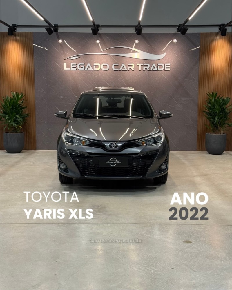 yaris 1.5 xls connect 16v flex 4p automatico 2022 caxias do sul