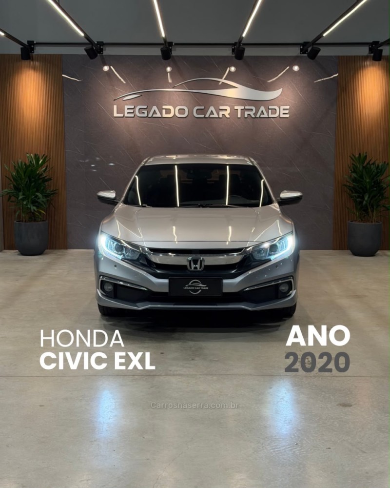 civic 2.0 exl 16v flex 4p automatico 2020 caxias do sul