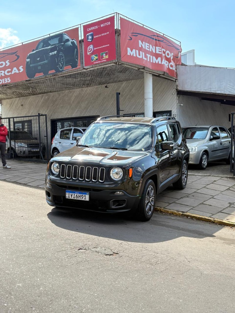 RENEGADE 1.8 16V FLEX LONGITUDE 4P AUTOMÁTICO - 2018 - FARROUPILHA