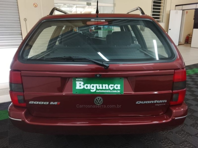 QUANTUM 2.0 MI EXCLUSIV 8V GASOLINA 4P MANUAL - 1997 - NOVO HAMBURGO