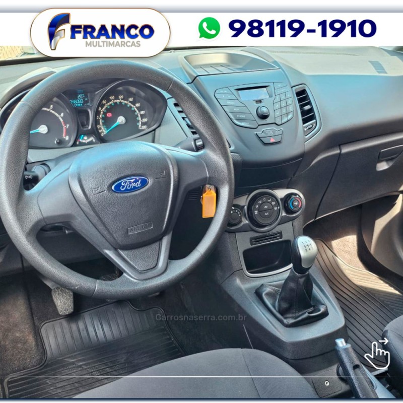 FIESTA 1.5 S HATCH 16V FLEX 4P MANUAL - 2015 - VACARIA