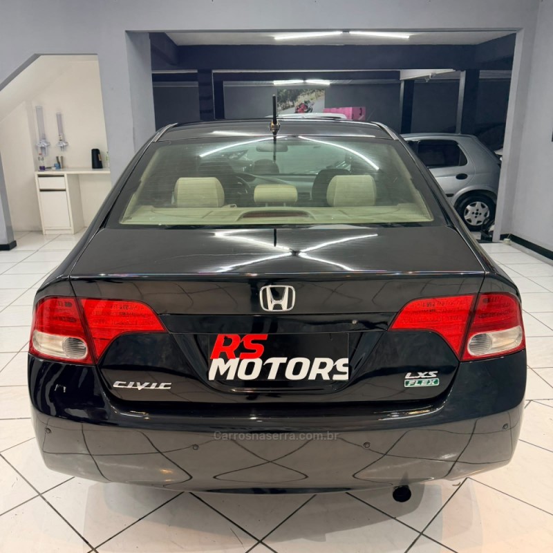 CIVIC 1.8 LXS 16V FLEX 4P MANUAL - 2008 - CAXIAS DO SUL