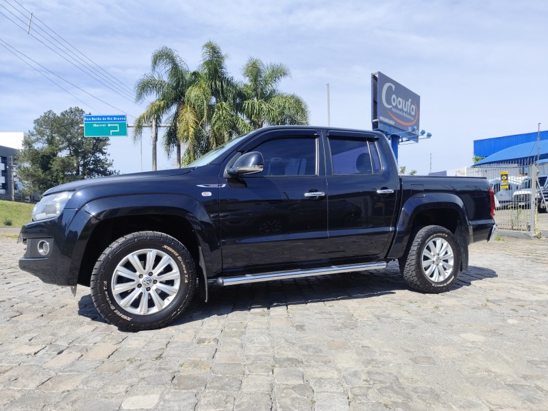AMAROK 2.0 HIGHLINE 4X4 CD 16V TURBO INTERCOOLER DIESEL 4P AUTOMÁTICO - 2012 - FARROUPILHA