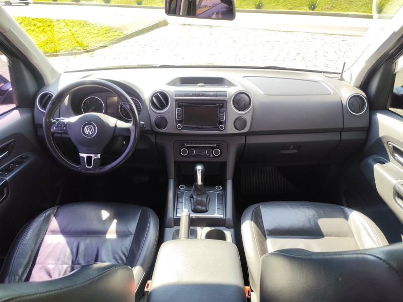 AMAROK 2.0 HIGHLINE 4X4 CD 16V TURBO INTERCOOLER DIESEL 4P AUTOMÁTICO - 2012 - FARROUPILHA