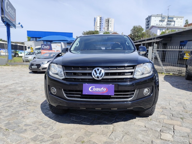 AMAROK 2.0 HIGHLINE 4X4 CD 16V TURBO INTERCOOLER DIESEL 4P AUTOMÁTICO - 2012 - FARROUPILHA