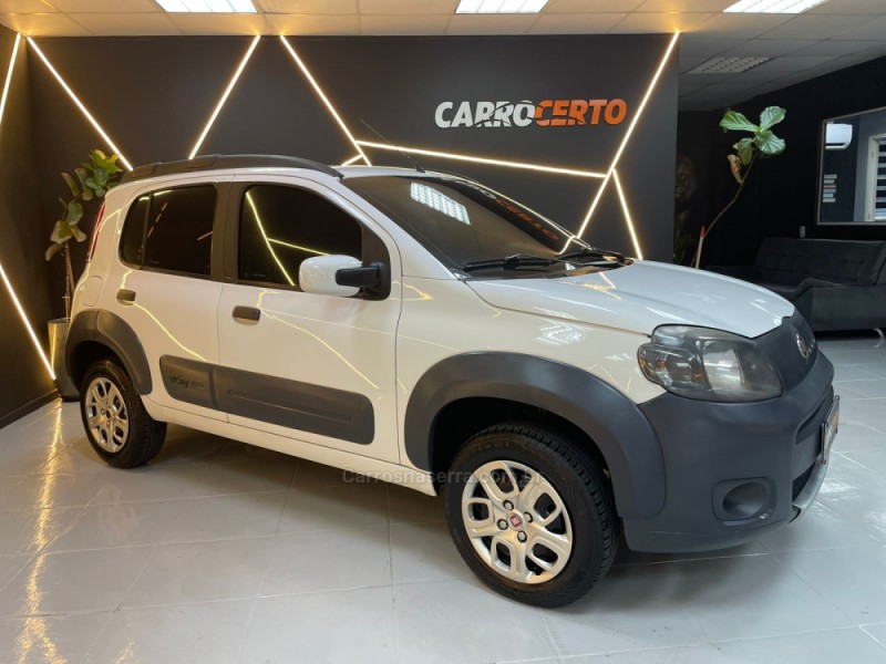 UNO 1.0 MPI MILLE WAY ECONOMY 8V FLEX 4P MANUAL - 2013 - NOVO HAMBURGO