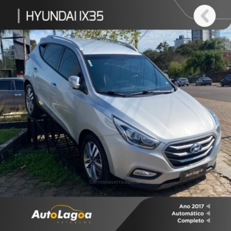 ix35 2.0 mpfi gls 16v flex 4p automatico 2017 lagoa vermelha