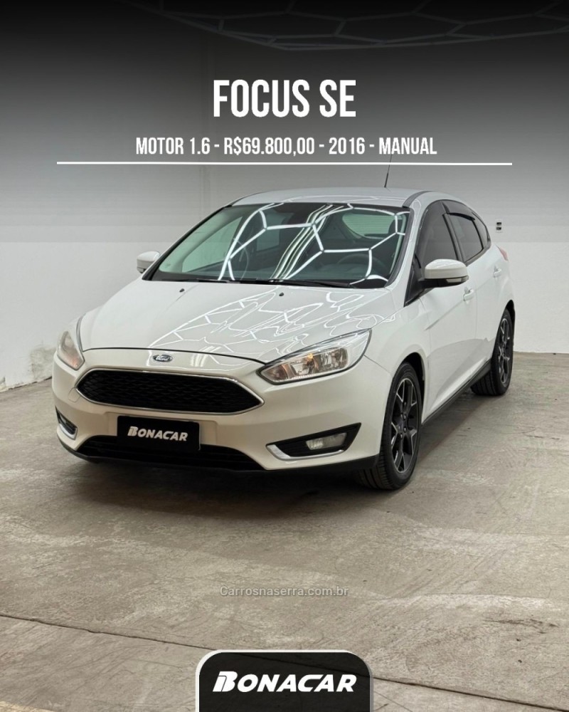 focus 1.6 se 16v flex 4p manual 2016 caxias do sul