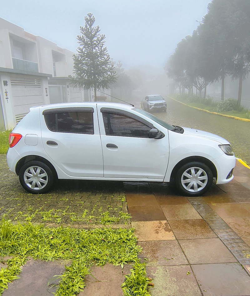 SANDERO 1.0 AUTHENTIQUE 8V FLEX 4P MANUAL - 2019 - FARROUPILHA