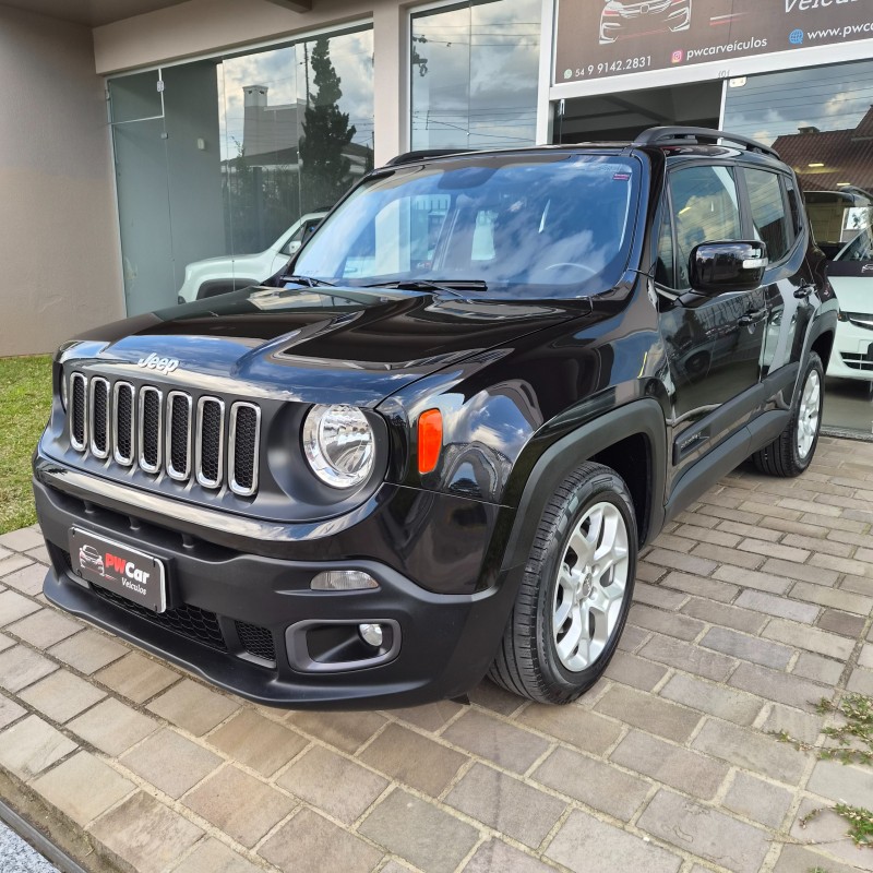 renegade 1.8 16v flex longitude 4p automatico 2016 bento goncalves