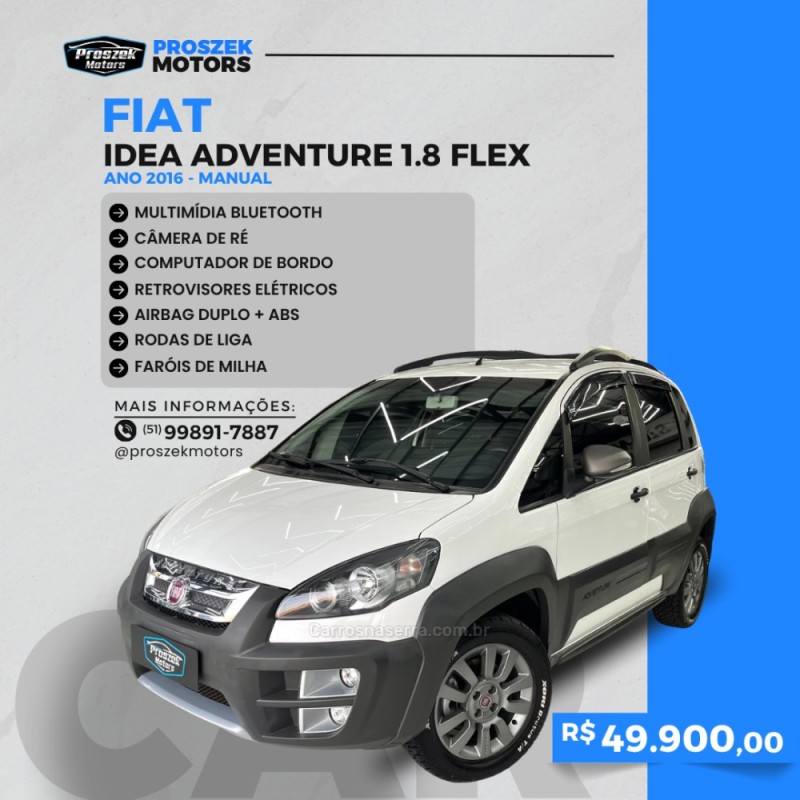 idea 1.8 mpi adventure 16v flex 4p manual 2016 canoas