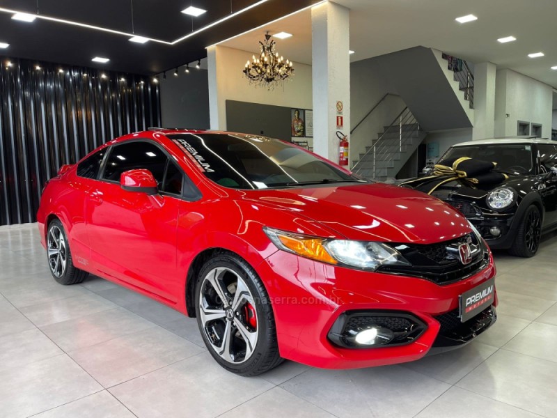 civic 2.4 si 16v gasolina 2p manual 2015 dois irmaos