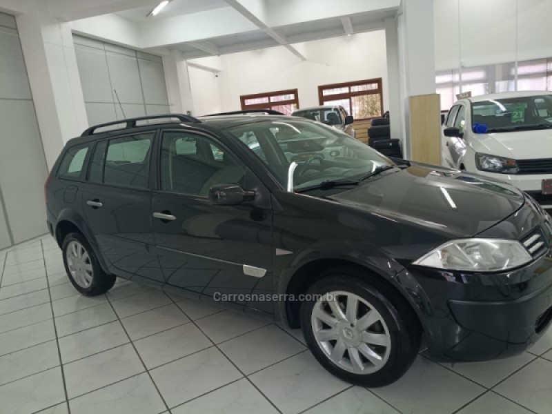 megane 1.6 dynamique grand tour 16v flex 4p manual 2013 nova petropolis