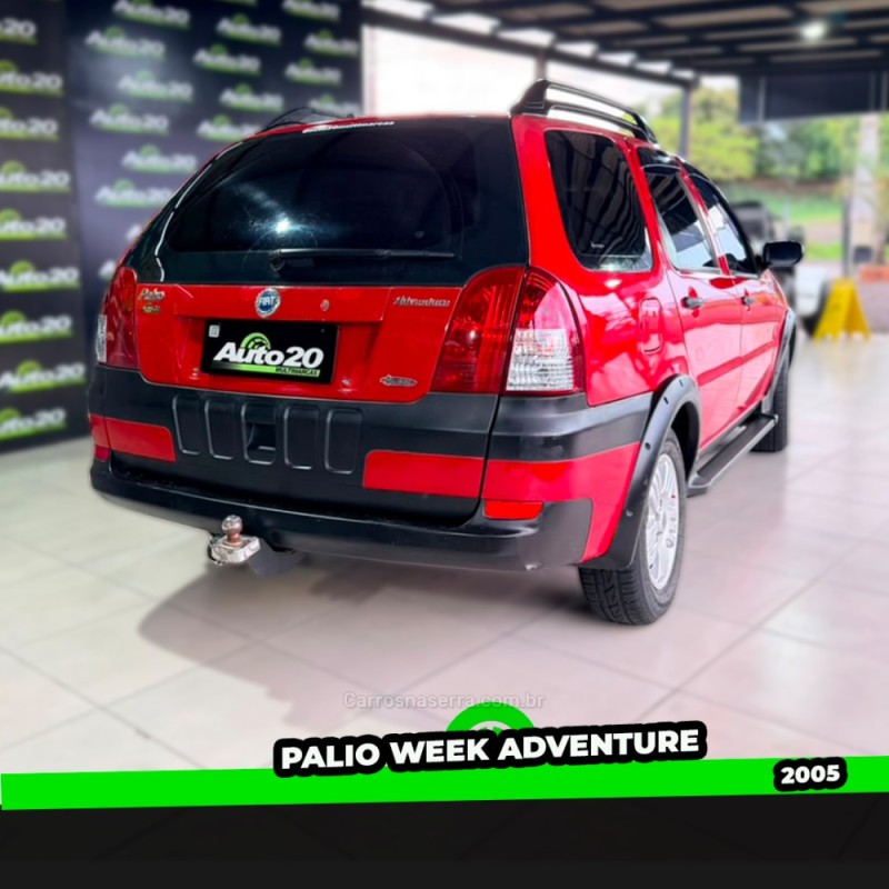PALIO 1.8 MPI ADVENTURE WEEKEND 8V FLEX 4P MANUAL - 2005 - TAQUARA