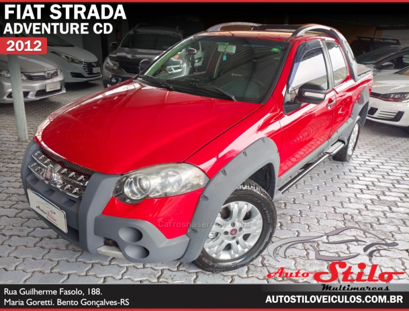 strada 1.8 mpi adventure locker e.torq cd 16v flex 2p manual 2012 bento goncalves