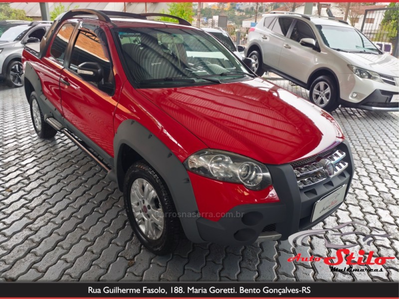 STRADA 1.8 MPI ADVENTURE LOCKER E.TORQ CD 16V FLEX 2P MANUAL - 2012 - BENTO GONçALVES