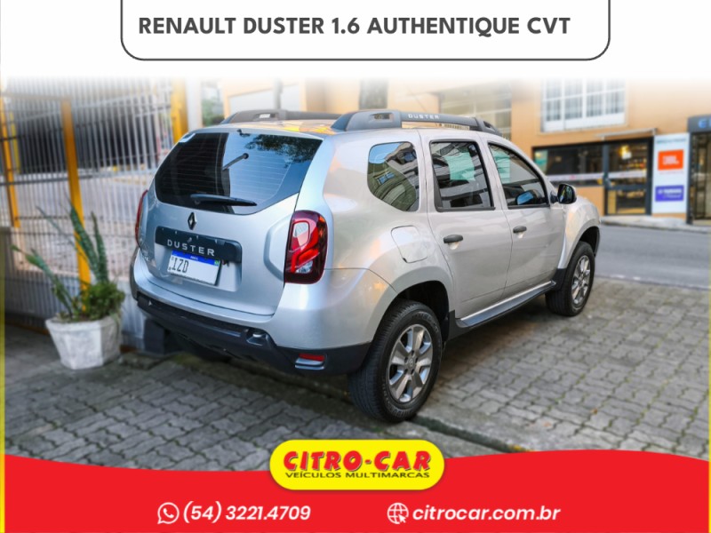 DUSTER 1.6 AUTHENT 16V FLEX 4P AUTOMÁTICO - 2019 - CAXIAS DO SUL