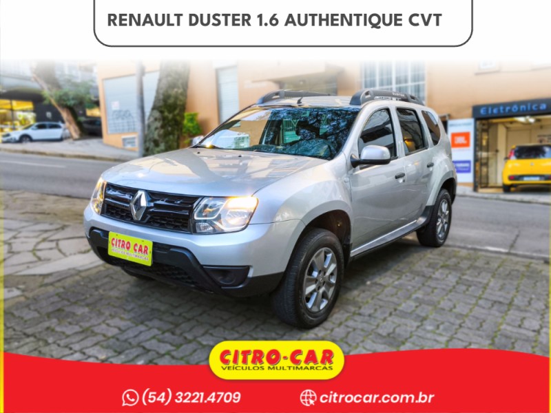DUSTER 1.6 AUTHENT 16V FLEX 4P AUTOMÁTICO - 2019 - CAXIAS DO SUL