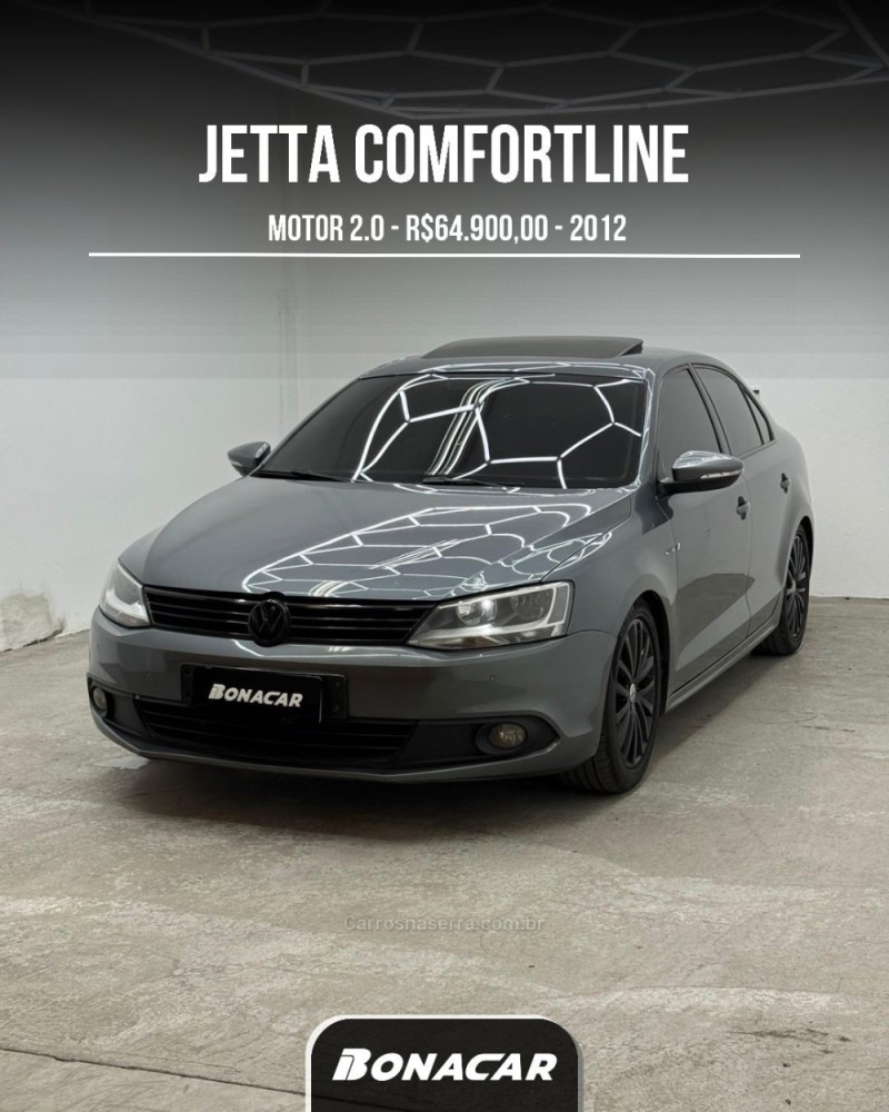 jetta 2.0 comfortline flex 4p tiptronic 2012 caxias do sul