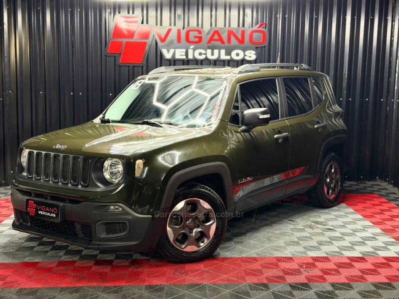 renegade 1.8 16v flex 4p automatico 2018 caxias do sul