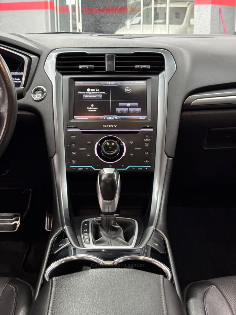 FUSION 2.0 TITANIUM GTDI ECOBOOST FWD GASOLINA 4P AUTOMÁTICO - 2015 - HARMONIA
