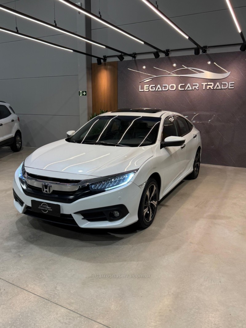 CIVIC 1.5 16V TOURING TURBO GASOLINA 4P AUTOMÁTICO - 2017 - CAXIAS DO SUL