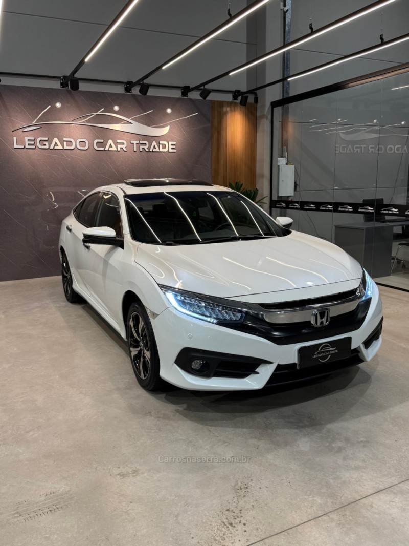 CIVIC 1.5 16V TOURING TURBO GASOLINA 4P AUTOMÁTICO - 2017 - CAXIAS DO SUL