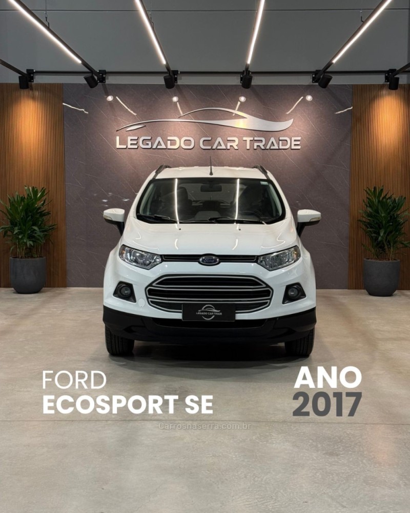 ecosport 1.6 se 16v flex 4p automatico 2017 caxias do sul
