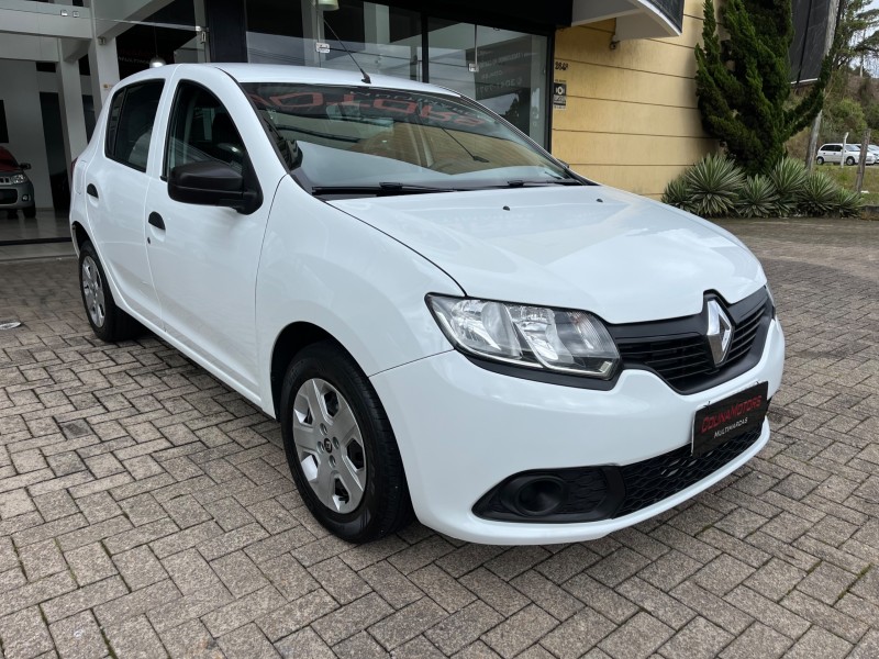SANDERO 1.0 AUTHENTIQUE 16V FLEX 4P MANUAL - 2015 - CAXIAS DO SUL