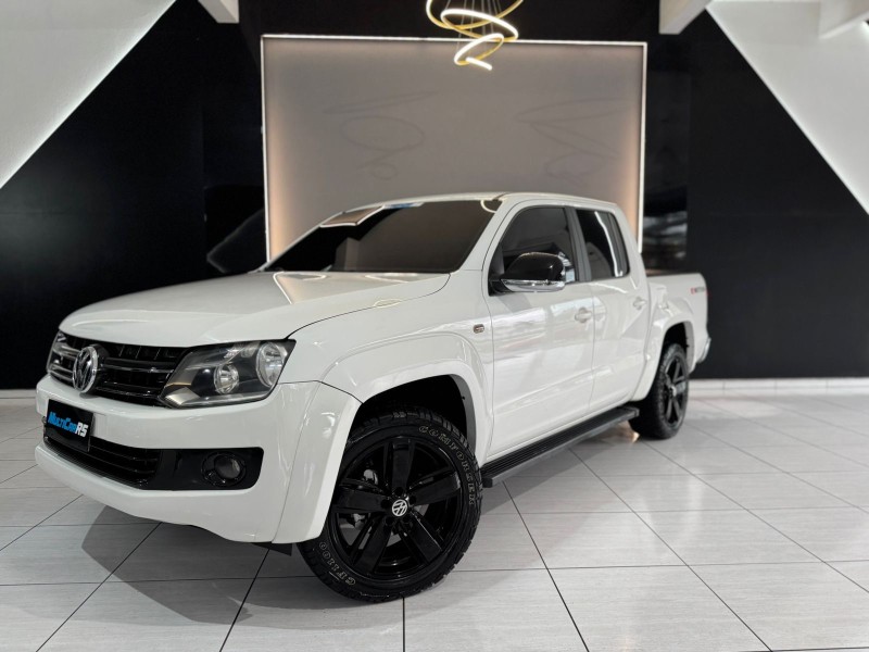 AMAROK 2.0 HIGHLINE 4X4 CD 16V TURBO INTERCOOLER DIESEL 4P AUTOMÁTICO - 2012 - ESTâNCIA VELHA