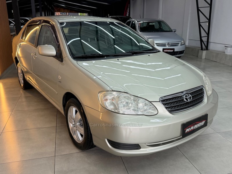 COROLLA 1.8 XEI 16V FLEX 4P MANUAL - 2007 - SAPIRANGA