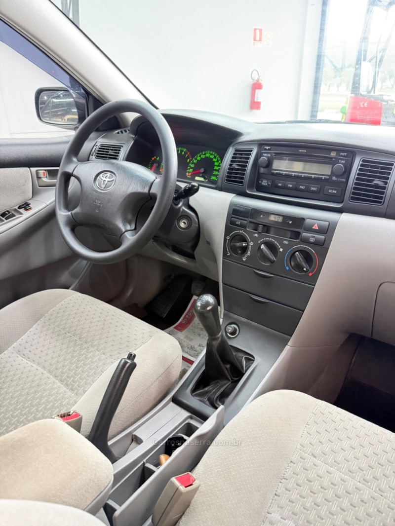 COROLLA 1.8 XEI 16V FLEX 4P MANUAL - 2007 - SAPIRANGA