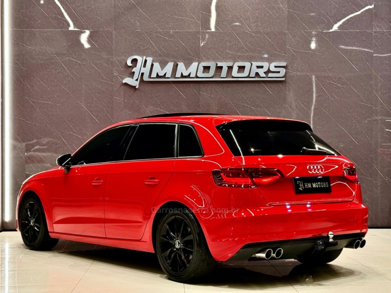 A3 1.8 TFSI SPORTBACK 20V 180CV GASOLINA 2P AUTOMÁTICO - 2014 - CAXIAS DO SUL