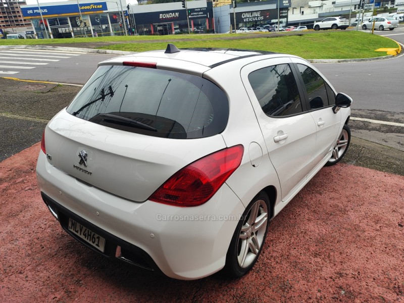 308 2.0 ALLURE 16V FLEX 4P AUTOMÁTICO - 2014 - FARROUPILHA
