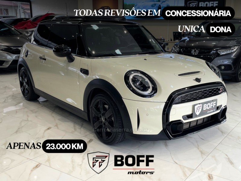 cooper 2.0 s 16v turbo gasolina 2p automatico 2023 caxias do sul